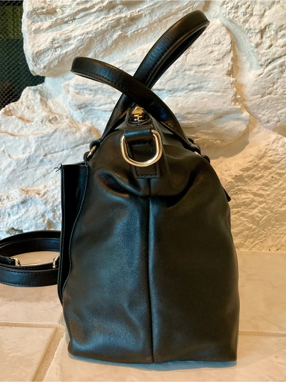 EUC Kate Spade Leather Hampton Road Janie Satchel Bag
